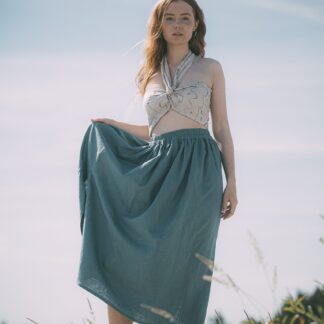 Abelia Linen Skirt